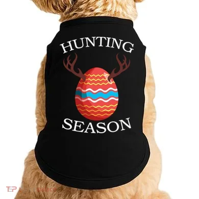 Hunting Season Deer Easter Egg Doggie Tank