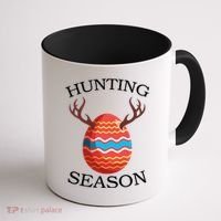 Hunting Season Deer Easter Egg Coffee Mug thumb 1