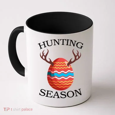 Hunting Season Deer Easter Egg Coffee Mug