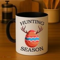 Hunting Season Deer Easter Egg Coffee Mug thumb 4
