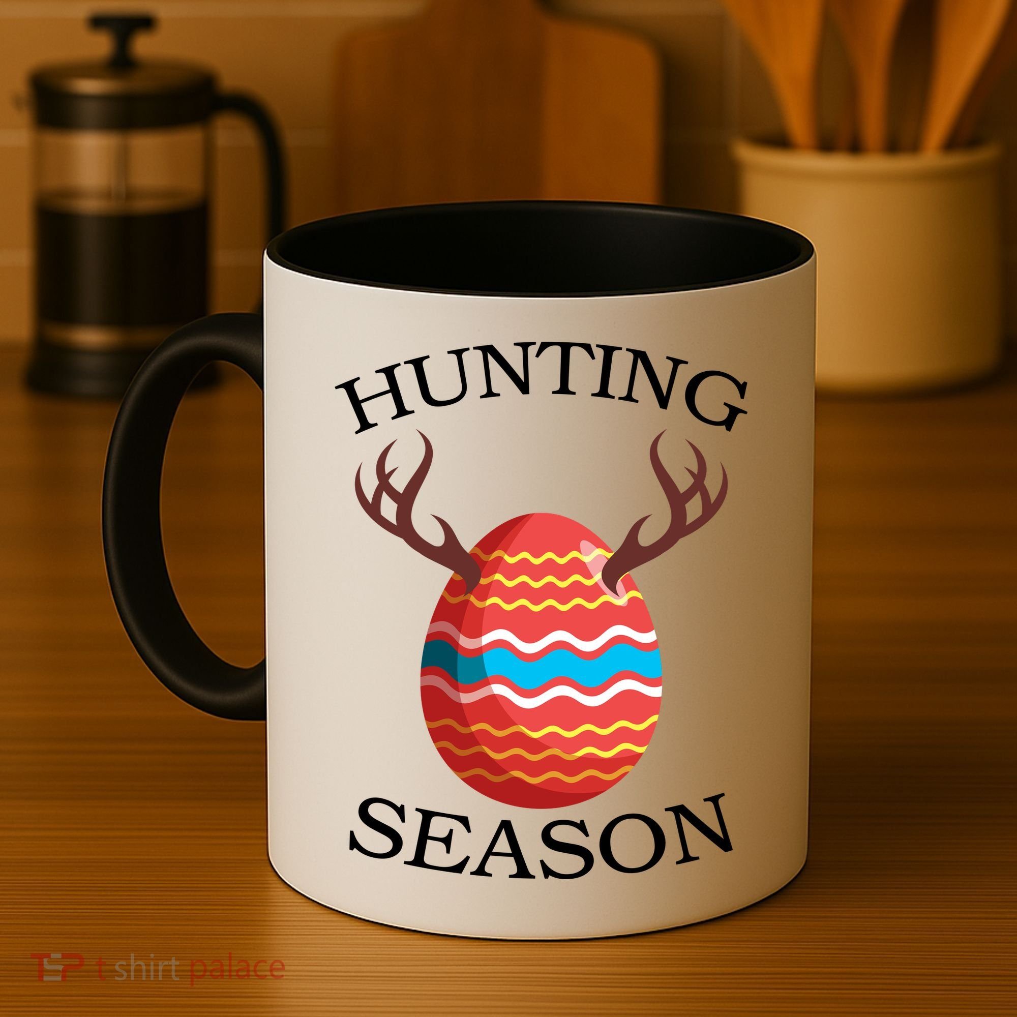 Hunting Season Deer Easter Egg Coffee Mug