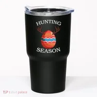 Hunting Season Deer Easter Egg Tumbler thumb 0