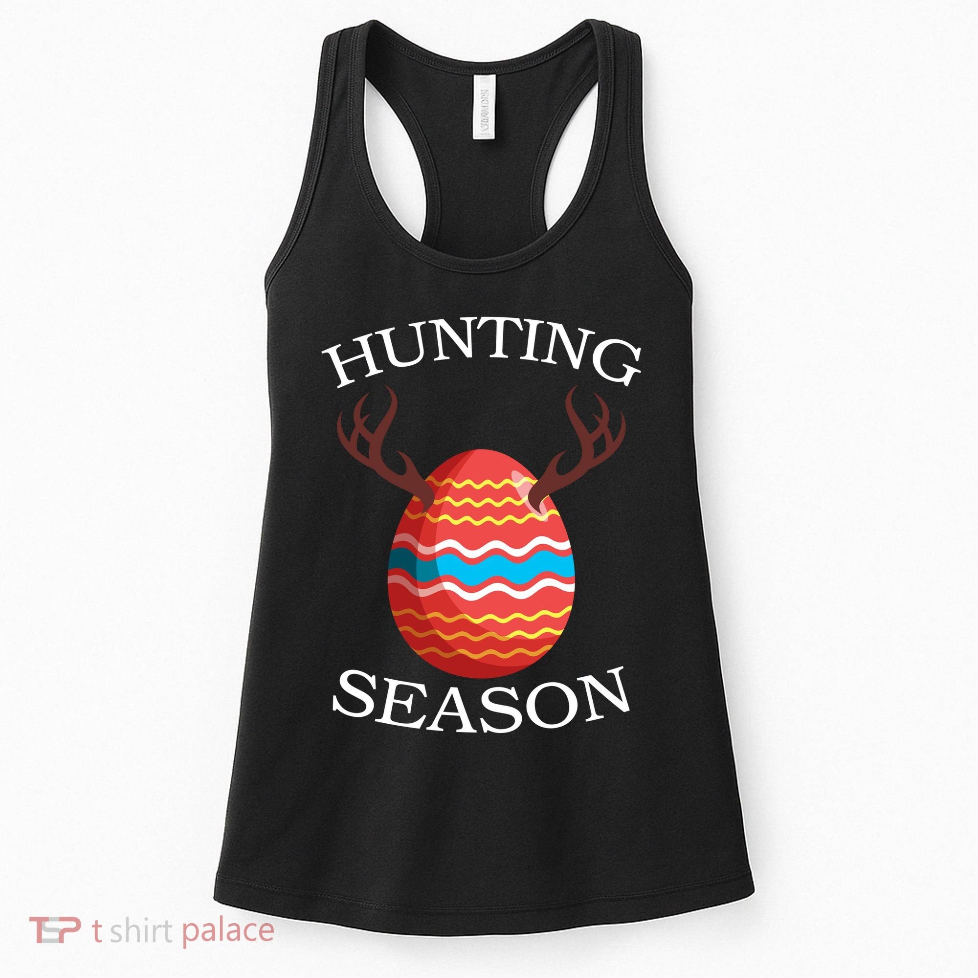 Hunting Season Deer Easter Egg Women's Tank Top