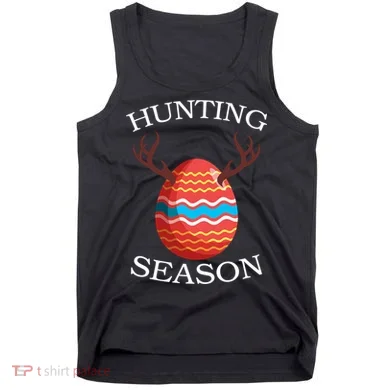 Hunting Season Deer Easter Egg Tank Top