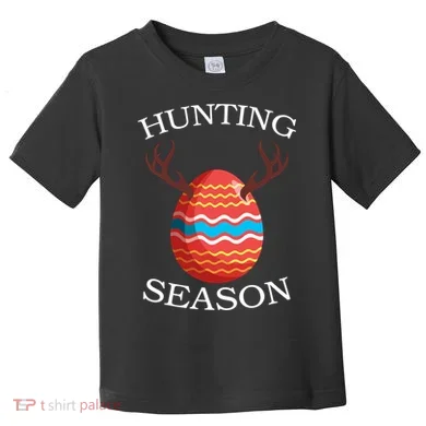 Hunting Season Deer Easter Egg Toddler T-Shirt
