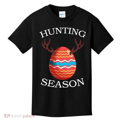 Hunting Season Deer Easter Egg Kids T-Shirt