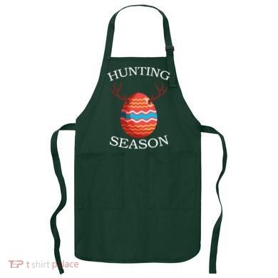 Hunting Season Deer Easter Egg Apron