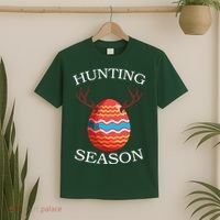 Hunting Season Deer Easter Egg T-Shirt thumb 2