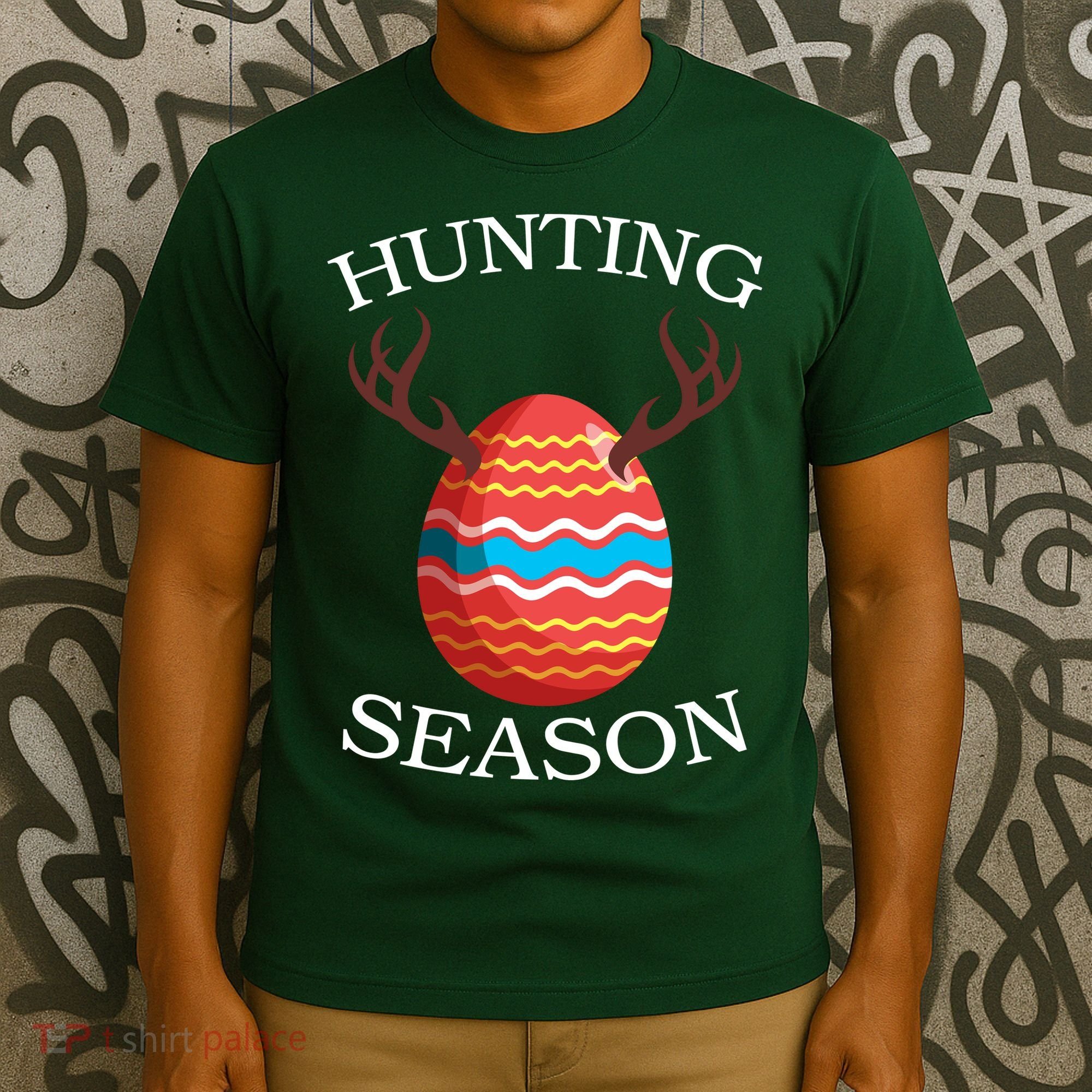 Hunting Season Deer Easter Egg T-Shirt