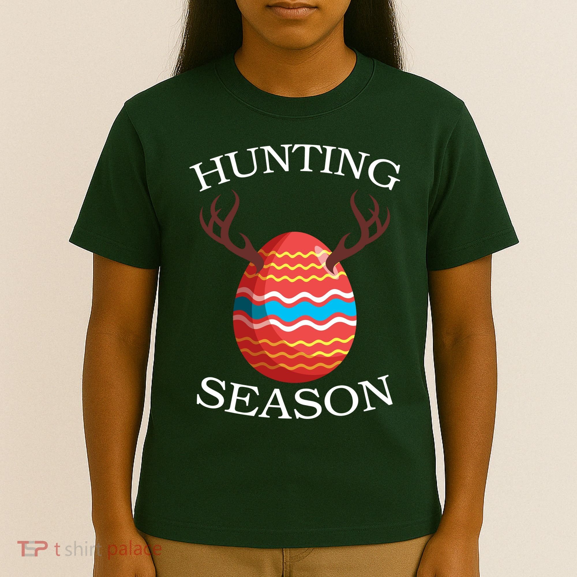 Hunting Season Deer Easter Egg T-Shirt
