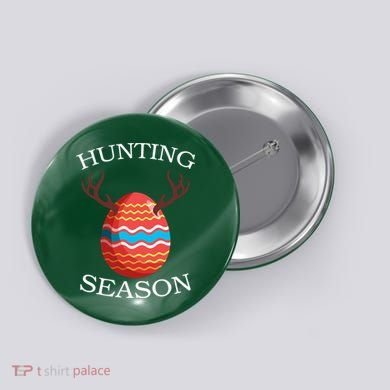 Hunting Season Deer Easter Egg Button