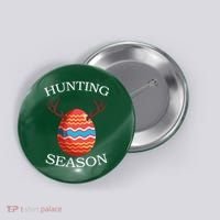 Hunting Season Deer Easter Egg Button thumb 0