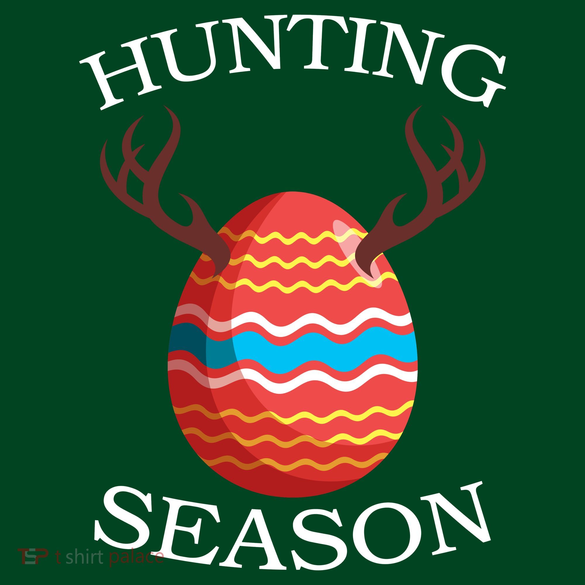 Hunting Season Deer Easter Egg Coaster