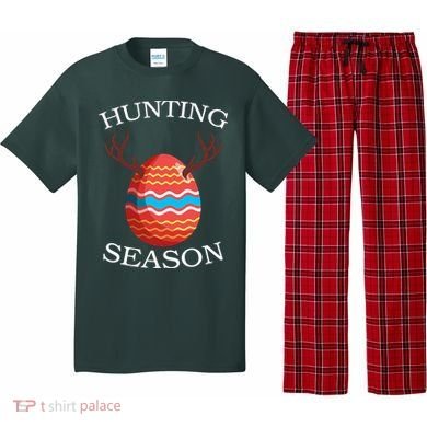 Hunting Season Deer Easter Egg Pajama Set
