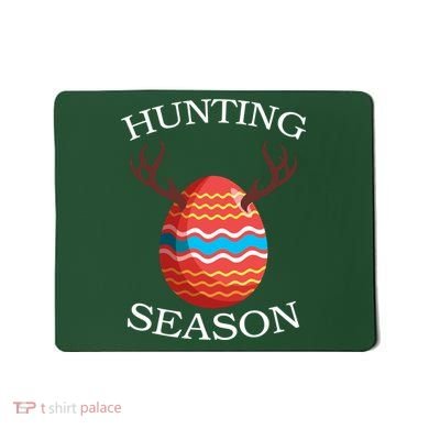 Hunting Season Deer Easter Egg Mousepad