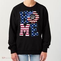 Home USA Sunflower Independence Day Celebration Women's Sweatshirt thumb 0