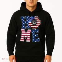 Home USA Sunflower Independence Day Celebration Hoodie thumb 2