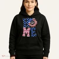 Home USA Sunflower Independence Day Celebration Hoodie thumb 5