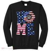 Home USA Sunflower Independence Day Celebration Sweatshirt thumb 0