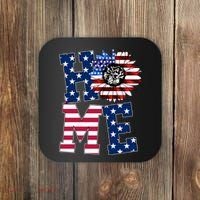 Home USA Sunflower Independence Day Celebration Coaster thumb 0