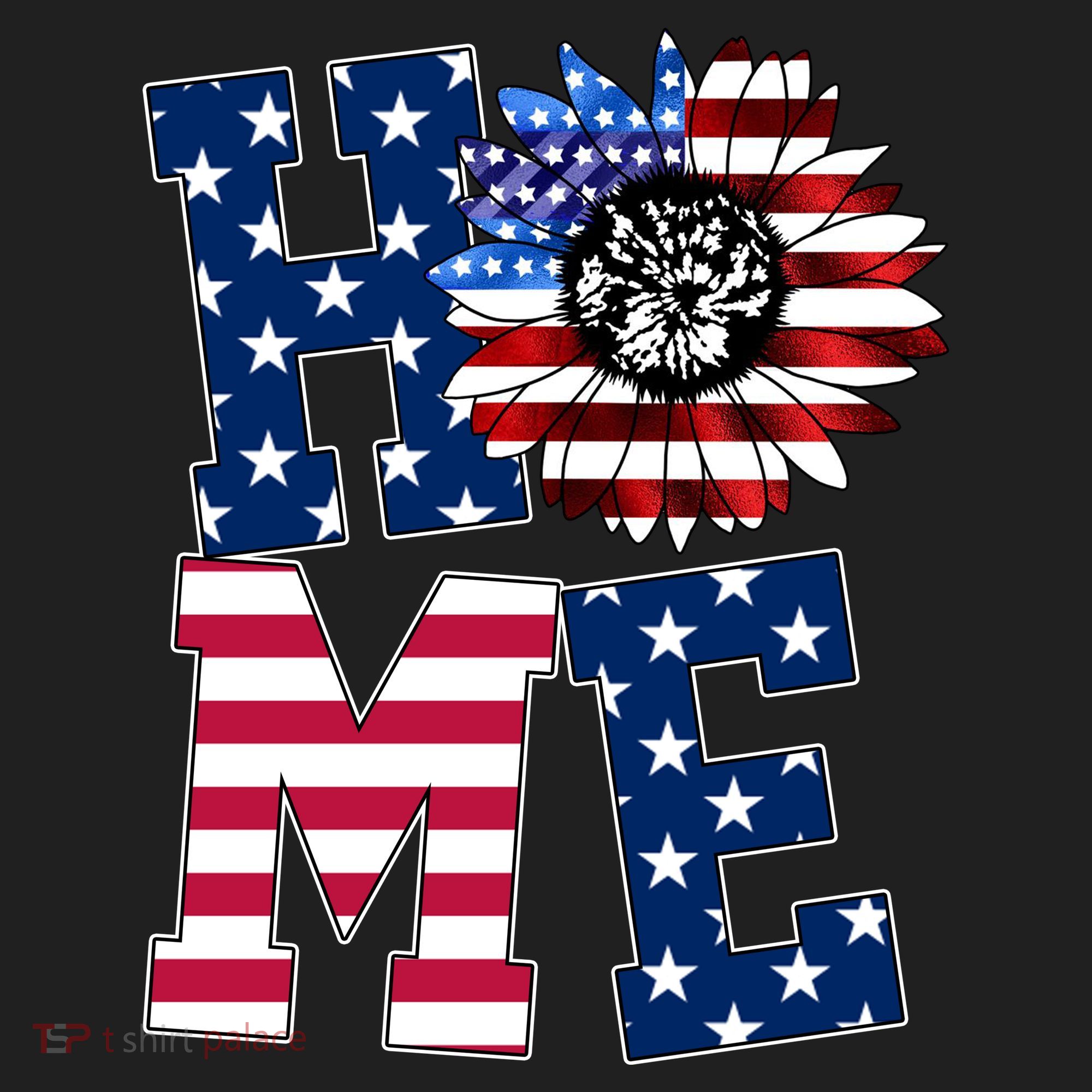 Home USA Sunflower Independence Day Celebration Tumbler