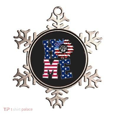 Home USA Sunflower Independence Day Celebration Ornament
