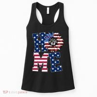 Home USA Sunflower Independence Day Celebration Women's Tank Top thumb 0