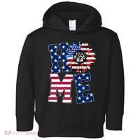 Home USA Sunflower Independence Day Celebration Toddler Hoodie thumb 0