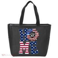 Home USA Sunflower Independence Day Celebration Tote Bag thumb 0
