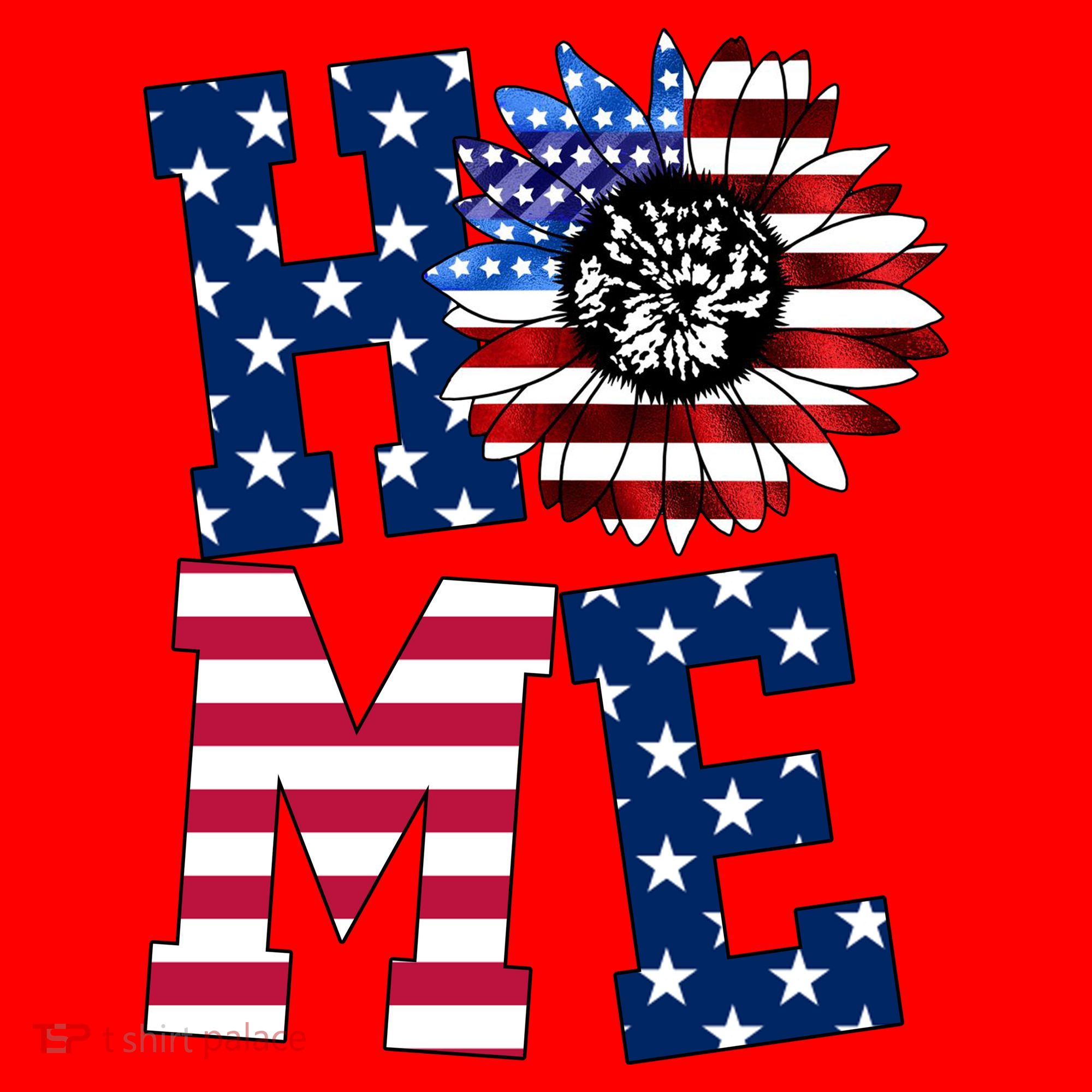 Home USA Sunflower Independence Day Celebration Santa Hat