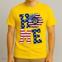 Home USA Sunflower Independence Day Celebration T-Shirt thumb 3