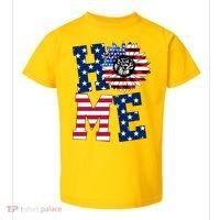 Home USA Sunflower Independence Day Celebration Toddler T-Shirt thumb 0