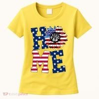 Home USA Sunflower Independence Day Celebration Women's T-Shirt thumb 0