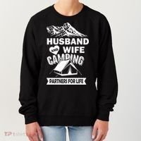 Husband And Wife Camping Partners For life Women's Sweatshirt thumb 0