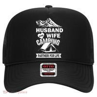 Husband And Wife Camping Partners For life Hat thumb 0