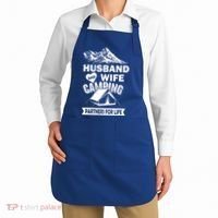 Husband And Wife Camping Partners For life Apron thumb 2