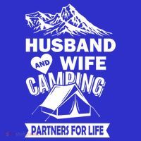 Husband And Wife Camping Partners For life Sweatshirt thumb 3