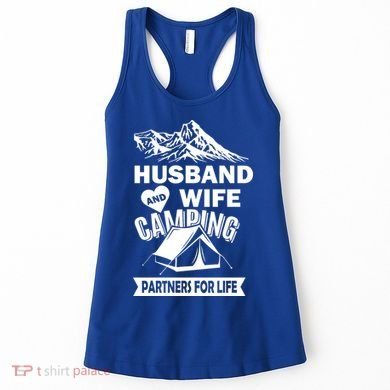 Husband And Wife Camping Partners For life Women's Tank Top