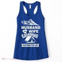 Husband And Wife Camping Partners For life Women's Tank Top thumb 0