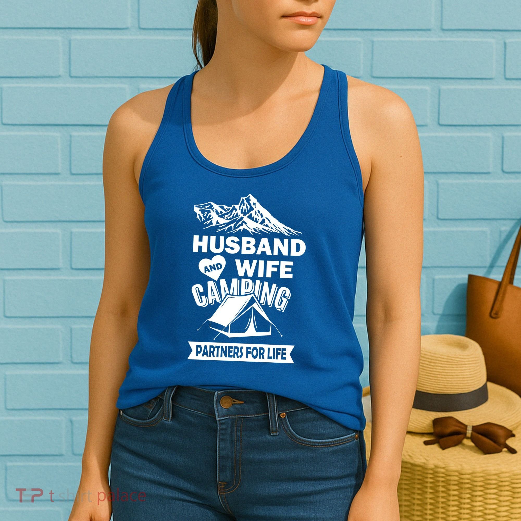 Husband And Wife Camping Partners For life Women's Tank Top