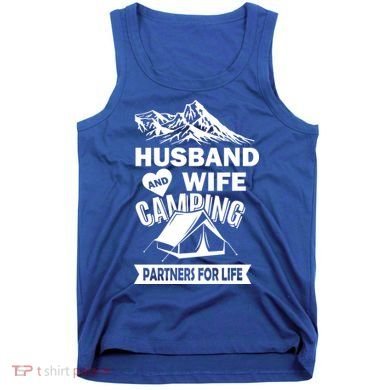 Husband And Wife Camping Partners For life Tank Top