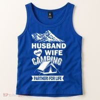 Husband And Wife Camping Partners For life Tank Top thumb 2