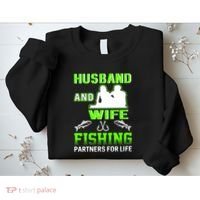 Husband and Wife Fishing Partners for Life Sweatshirt thumb 2