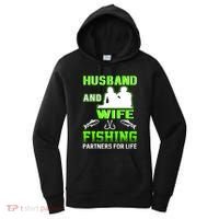 Husband and Wife Fishing Partners for Life Women's Hoodie thumb 0
