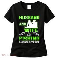 Husband and Wife Fishing Partners for Life Women's T-Shirt thumb 0