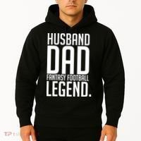Husband Dad Fantasy Football Legend Hoodie thumb 2