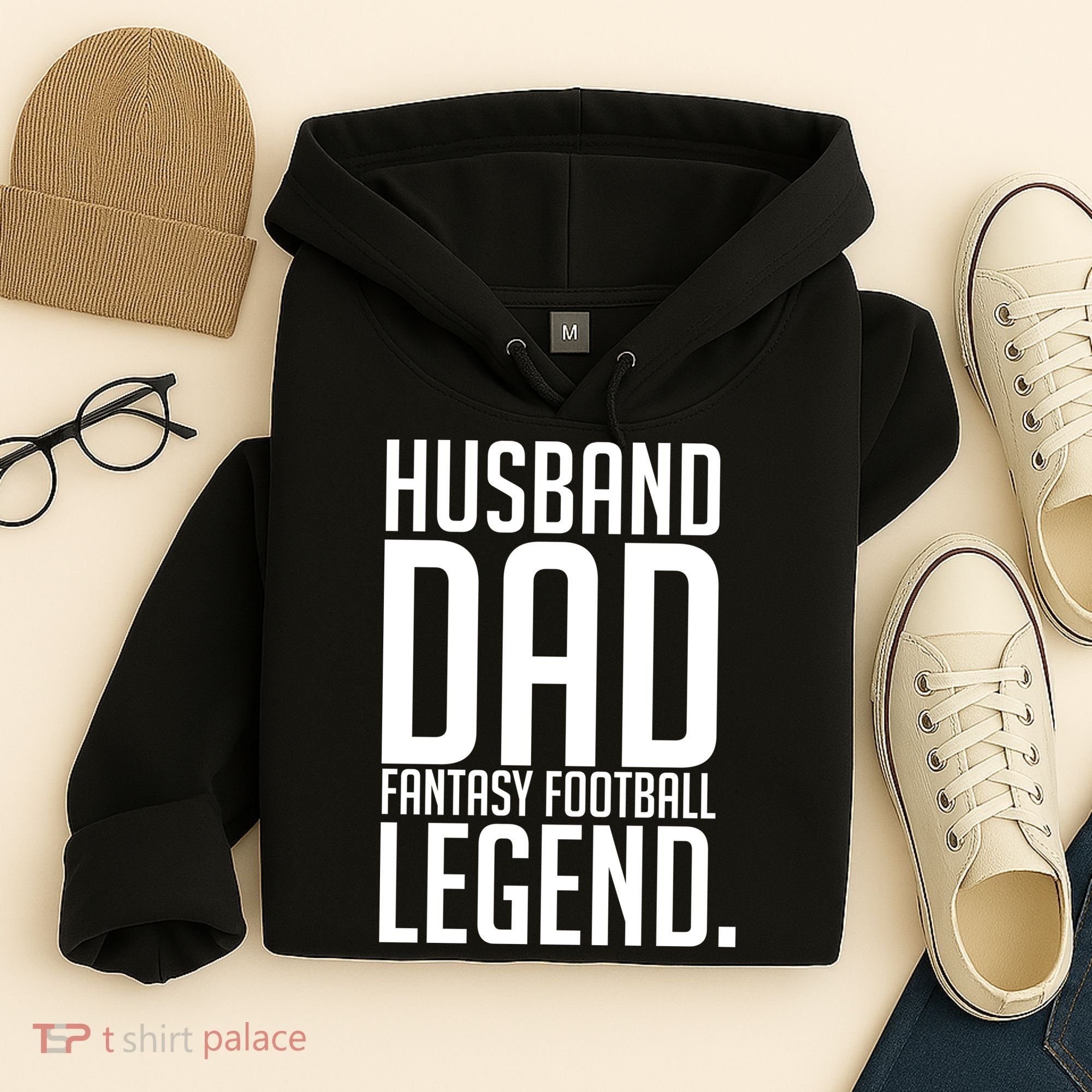 Husband Dad Fantasy Football Legend Hoodie