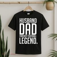 Husband Dad Fantasy Football Legend T-Shirt thumb 2