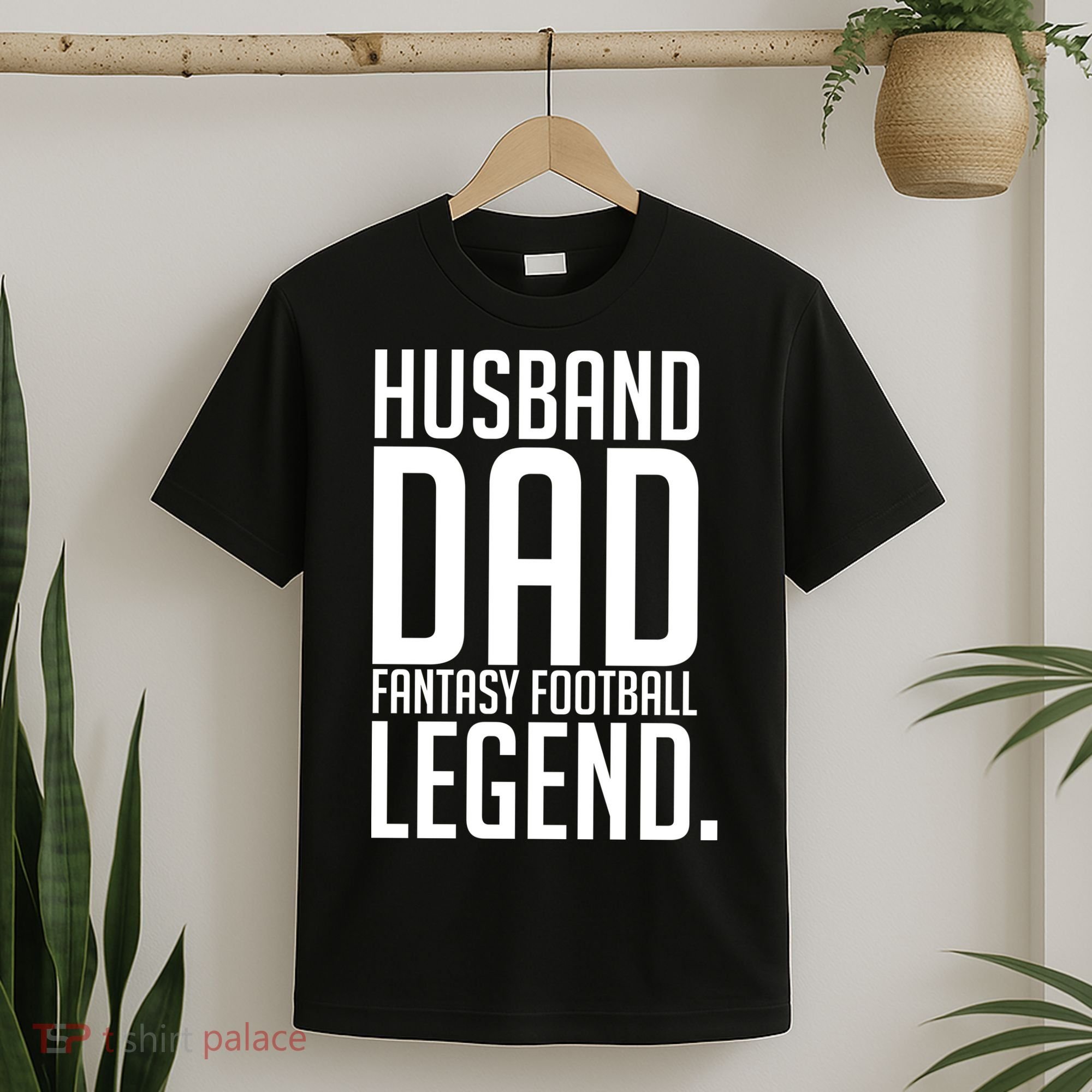 Husband Dad Fantasy Football Legend T-Shirt