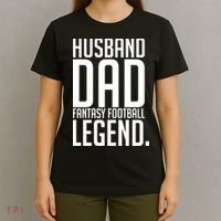 Husband Dad Fantasy Football Legend T-Shirt thumb 4